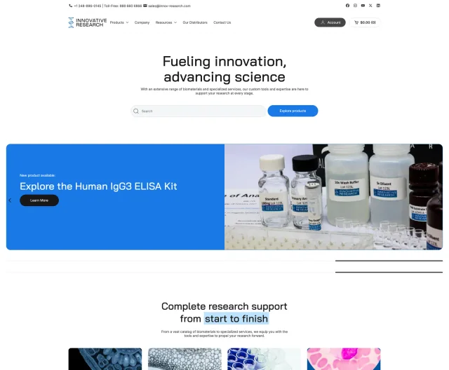Innovative Research, project capture 1