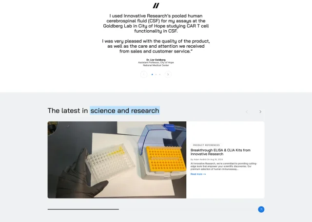 Innovative Research, project capture 4