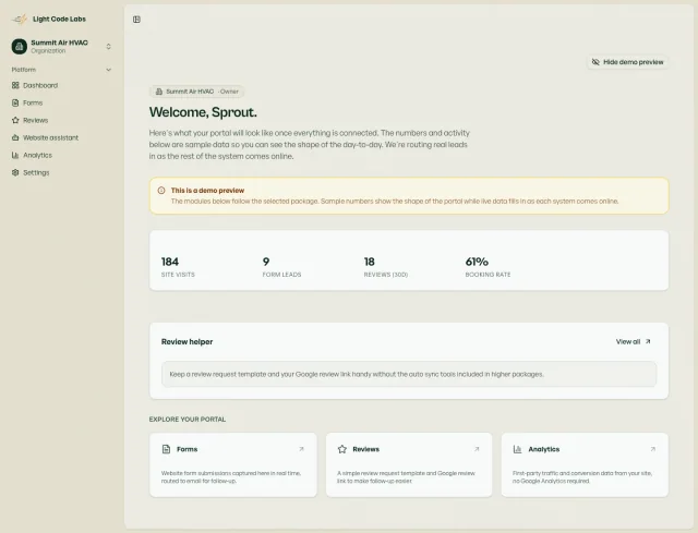 Light Code Labs, project capture 8